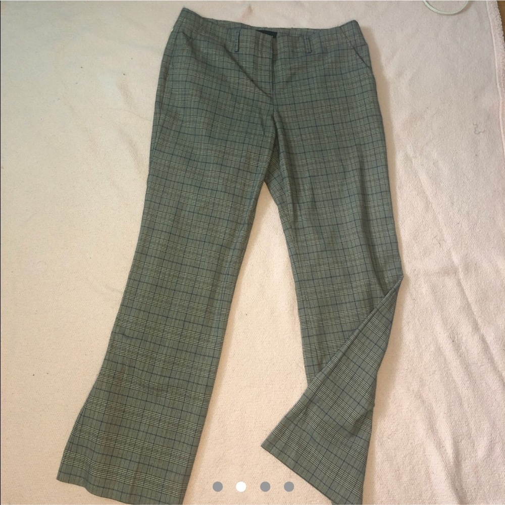 Brown Plaid trousers